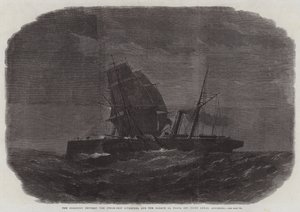 La Collisione tra la Nave a Vapore Liverpool e il Barque la Plata al largo di Point Lynas, Anglesea